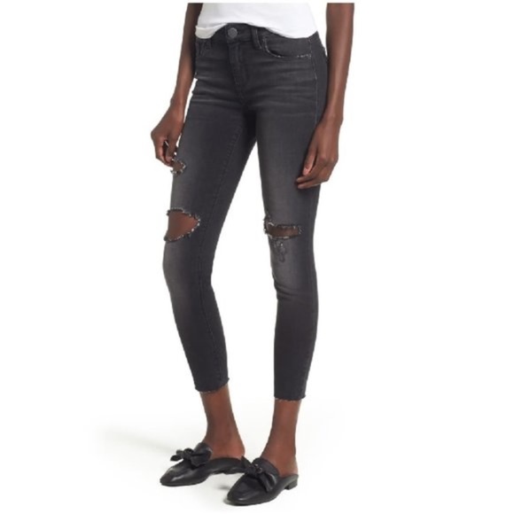 STS BLUE Emma Ripped Crop Jeans - Picture 1 of 7